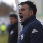 Miguel Ángel Miñambres, entrenador del Atlético Astorga.