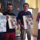 Miembros de la corporación, ayer en la presentación.