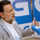 El presidente del PP, Mariano Rajoy.
