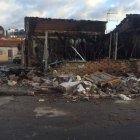 Estado en el que quedó el inmueble situado en el popular barrio de La Inmaculada