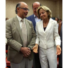 Elena Salgado y Cristóbal Montoro.