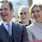 Íñaki Urdangarín y Cristina de Borbón, en una imagen de archivo.