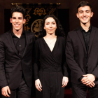 Sergio Fernández (clarinete), Andrea Rodríguez (violín) y Sergio Gómez (piano) son Trío Musical Arts. DL