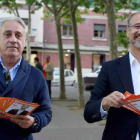 Presencio y Luis Fuentes, la pasada campaña electoral.