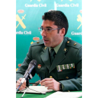 El comandante de la Guardia Civil, Mario Robles. ÁLVARO CALVO