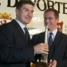 Juan García recoge la columna trajana de mejor deportista absoluto