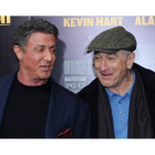 Los veteranos actores Sylvester Stallone y Robert de Niro protagonizan ‘La gran revancha’ en la pantalla.