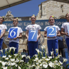 Primer premio del sorteo de la Lotería Nacional celebrado en León con motivo de la Capital Española de la Gastronomía 2018.