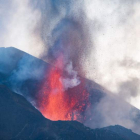 Imagen del cono del volcán. MIGUEL CALERO