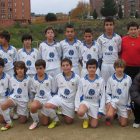 Formación del equipo del Santa Marta que milita en la 1.ª División Provincial Infantil.