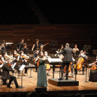 La Joven Orquesta Leonesa en el auditorio. MARCIANO PÉREZ