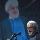 Hasan Rohani, durante un discurso reciente en Teherán.