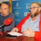 Sigifredo Benavides y José Andrés Rodríguez. CEBRONES