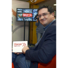 Óscar López, con el plan de reforma del PSOE.