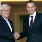 Zapatero se reunió ayer con Joan Clos en La Moncloa