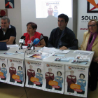 Fierro, María Gutiérrez, Rubén Martínez y Concepción Blanco, presentaron la campaña.