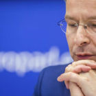 El presidente del Eurogrupo, Jeroen Dijsselbloem. STEPHANIE LECOCQ