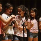 Un grupo de niñas participa en el ‘Tú sí Que-vedo, tú sí que vales’