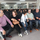 Gómez Franco, antes de arrancar la asamblea de Cacabelos. L. D. M.