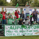 La afición del Astorga rivalizará con la asturiana en el partido del domingo en La Eragudina