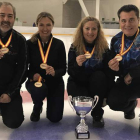 León está de moda en el curling nacional y europeo. DL