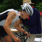 Ramón García se hizo con dos preseas en ciclismo.