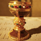 El cáliz de Doña Urraca, una de las joyas de San Isidoro, es el Santo Grial