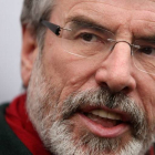 El presidente del Sinn Féin, Gerry Adams.