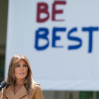 La primera dama de EEUU, Melania Trump.