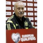 El seleccionador español, Vicente del Bosque.