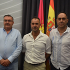 Roberto Aller, Emilio Martínez y Valentín Martínez, recién elegidos. UPL