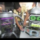 Más de 5.500 personas han encendido sus ordenadores en la novena edición de la Campus Party, la mayor reunión de internautas del mundo.