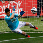 Santamaría sigue sin estar de acuerdo con la concesión del segundo gol del Real Zaragoza.