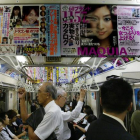 Metro en Tokio.