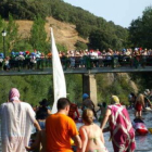 La juventud de La Seca celebró su gran fiesta en el río.