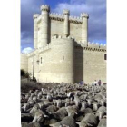 El castillo de Fuensaldaña, donde están las cortes vallisoletanas