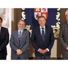 Alfonso Murillo, Marcos Sacristán, Juan José Mateos y José Ángel Hermida.