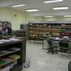 Imagen de archivo de una de las salas del Palacio de Justicia de Ponferrada, la dedicada al Registro