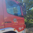 Un vehículo de los Bomberos de León. DL