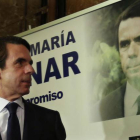José María Aznar, en la presentación de su libro, en una foto de archivo.