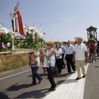 Imagen de la procesión en la que se sacan a los patronos de las 20 pedanías. Es el acto central de los festejos. BRUNO MORENO