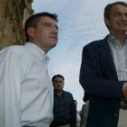 Fernández y Rodríguez Zapatero, en una imagen de archivo en León
