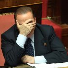 Silvio Berlusconi, en un acto del Senado.