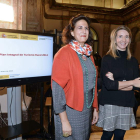 Isabel Borrego y Alicia García, ayer, en la presentación.