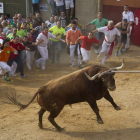 «Quite», de la ganadería sevillana de Martín Lorca, que fue protagonista ayer en Benavente.