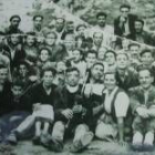 Hombres y mujeres de las minas de talco de Puebla de Lillo