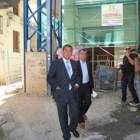 Riesco y Moreno presentan las obras de la calle del Bodegón.