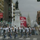 León acogió por vez primera en el 2004 el inicio de la Vuelta a España, una crono por equipos.