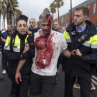 Un herido el 1-O en un colegio de la Barceloneta.