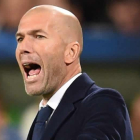 Zinedine Zidane no quiere confianzas frente a la Cultural en el partido de ida de Copa. CARMEN JASPERSEN